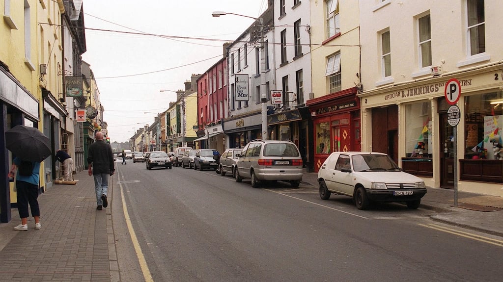 Dublin Street, Carlow: one of the oldest streets in Carlow town, some of the buildings on it are more than 100 years old. Photograph: Eric Luke