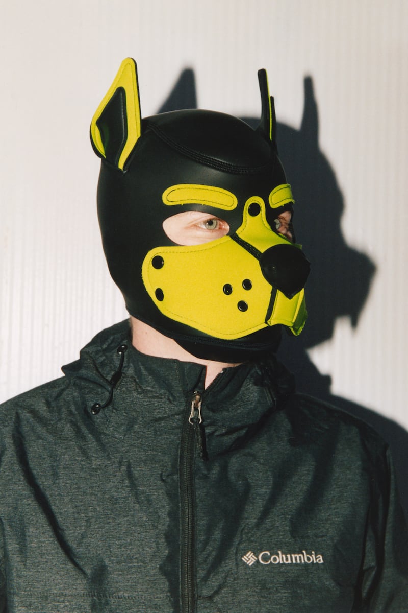 A clubgoer near the Berghain nightclub in Berlin, November 2024.  Photograph: Jelka von Langen and Roman Geobel/New York Times