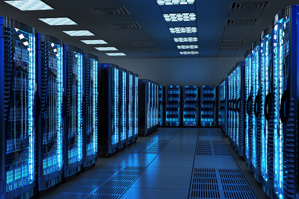 Data centres have become hugely controversial because they use more than 20 per cent of all electricity generated in Ireland. File photograph.