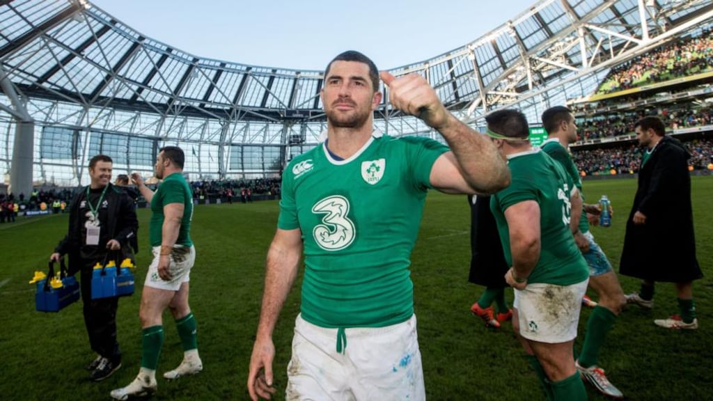 Rob Kearney: A couple of loose kicks aside he was the personification of calm collection under the high ball and that infuses confidence in those around you. Rating: 7