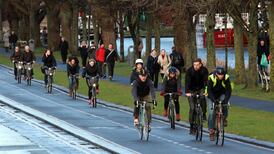 More than 12,000 cyclists a day commute into Dublin city