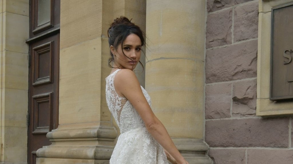 In a strange twist of art and life imitating each other, the final episode of Suits features Meghan Markle walking down the aisle in a wedding dress.