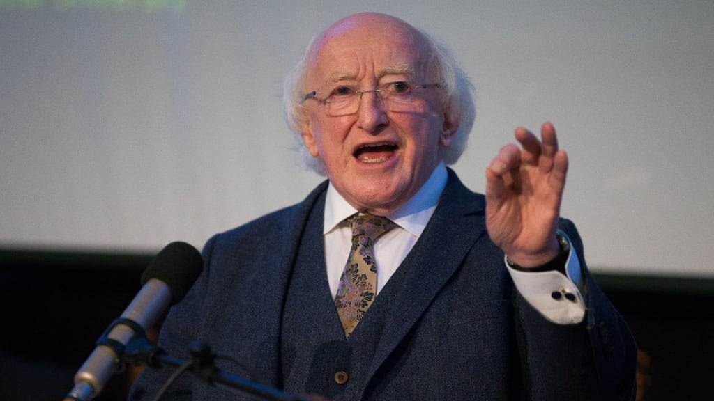 President Michael D.Higgins: set to open his presidential campaign. Photograph: Tom Honan/The Irish Times.