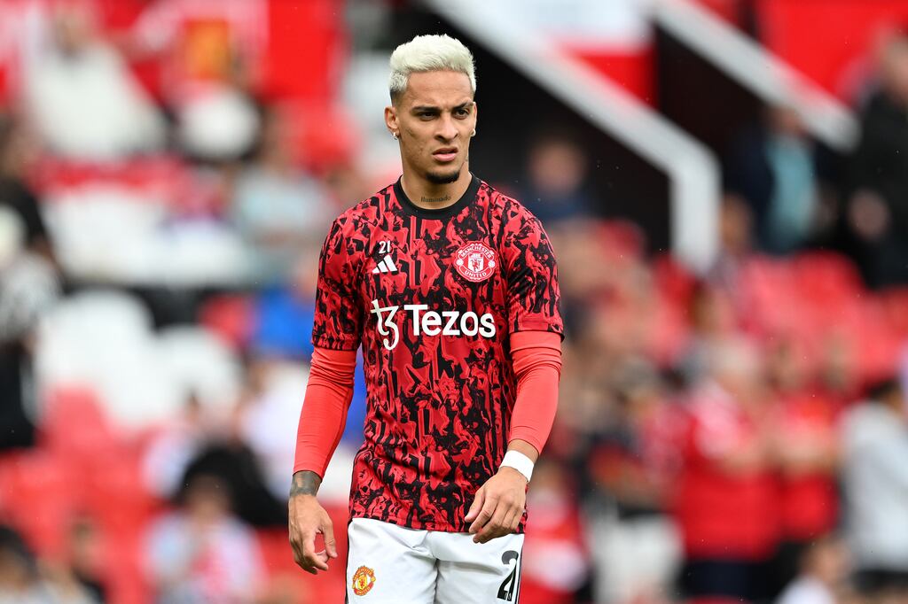 Brazil's forward Antony has been withdrawn from the squad for their 2026 World Cup qualifiers against Bolivia and Peru following assault allegations. Photograph: Michael Regan/Getty Images