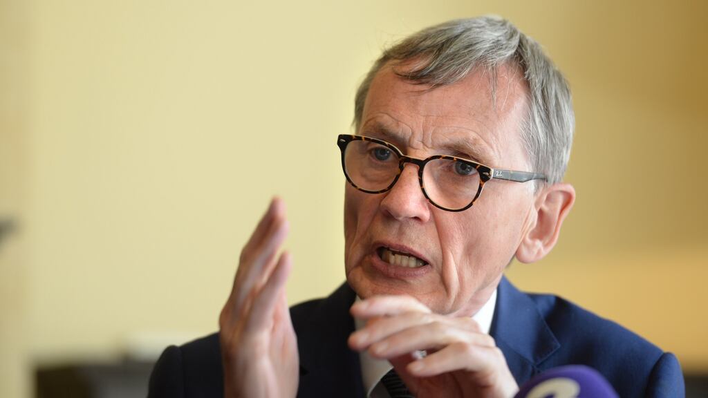 Dr Gabriel Scally, president of the epidemiology and public health section of the Royal Society of Medicine who will carry out a scoping enquiry into the CervicalCheck screening programme. Photograph: Dara Mac Donaill/The Irish Times