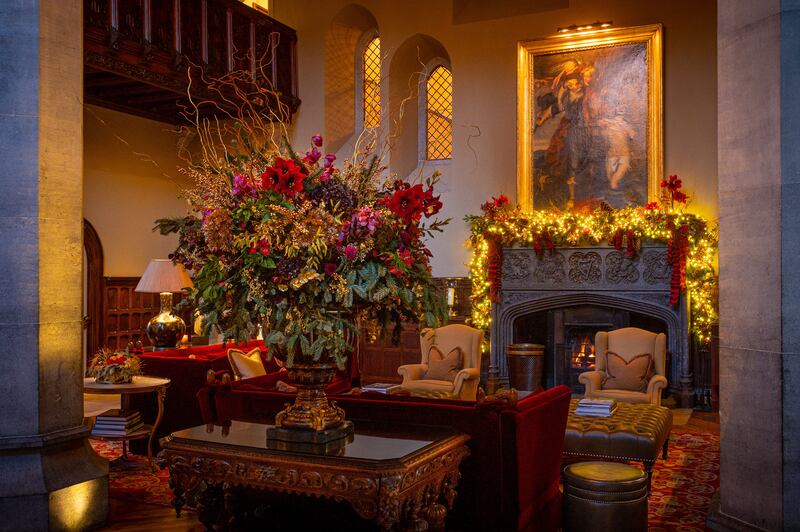 Adare Manor at Christmas. Photograph: Paul Lehane