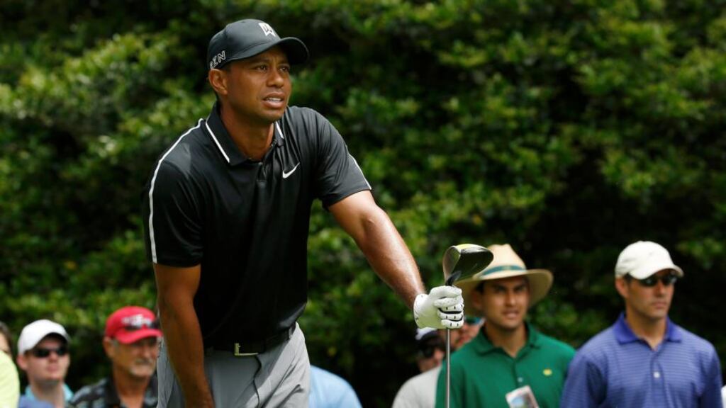 Tiger Woods was one of the first professional golfer to make efforts on fitness and weight. Photograph: Reuters.