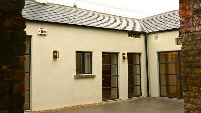 The coach house, in Clonskeagh, by Lenzie O’Sullivan when working with de Blacam and Meagher