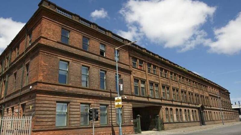 The Harland and Wolff drawing offices: set to be turned into a hotel. Photograph: Heritage Lottery Fund/PA Wire