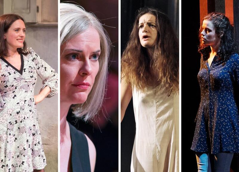 Best-supporting-actress nominees Rebecca O’Mara, Aisling O’Sullivan, Aoife Duffin and Zara Devlin