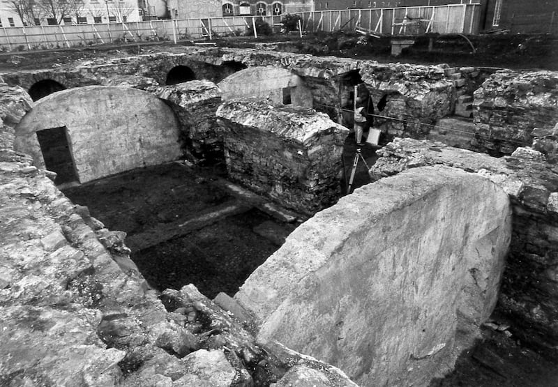 Vaults of the founding hospital.