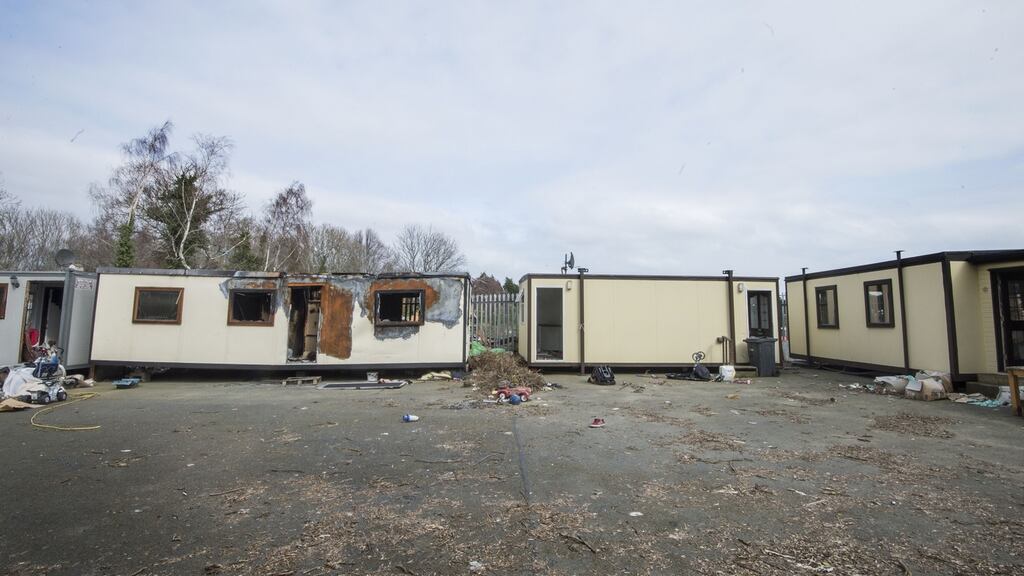The Glenamuck halting site where 10 people died in a fire in  October 2015. File photograph: Brenda Fitzsimons/The Irish Times