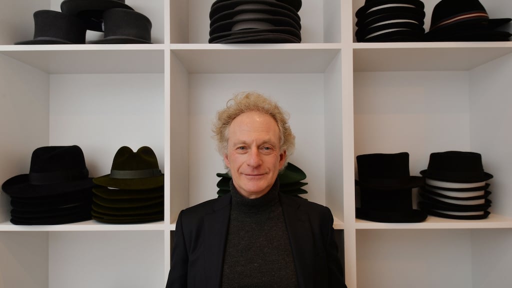 Anthony Peto at his shop on South Anne Street, Dublin. Photograph: Alan Betson / The Irish Times