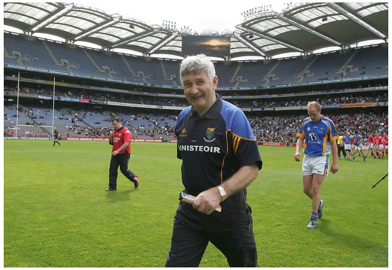 Wicklow's Mick O Dwyer after the Leinster Football Championship Match against louth at Croke Park. Photograph: Alan Betson