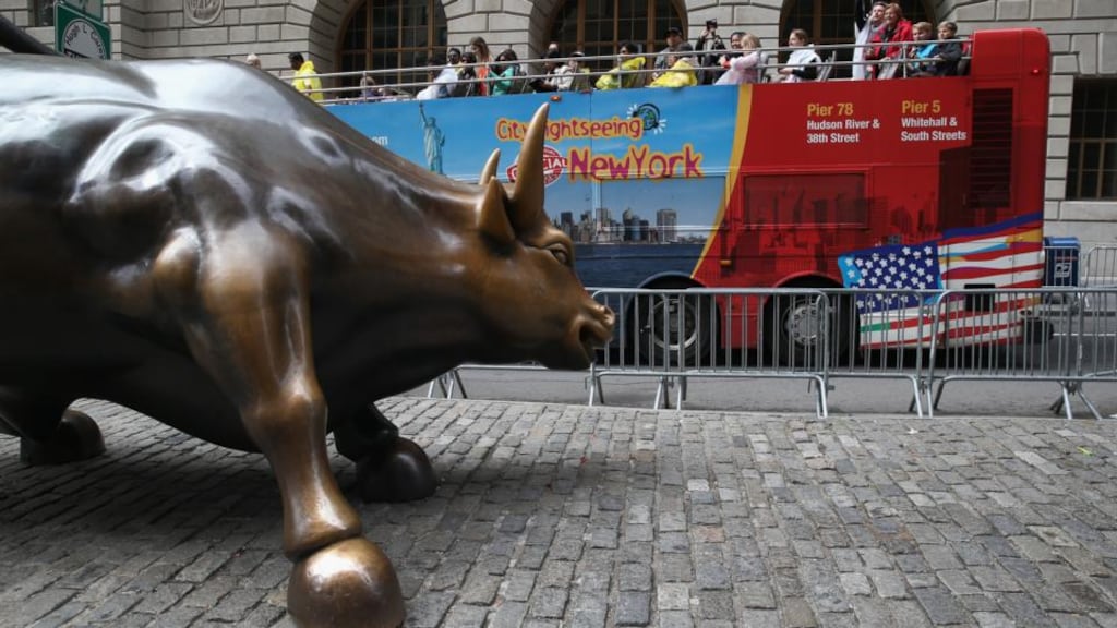 ‘This is not to argue that the decision to let Lehman fail in September 2008 was unimportant. The shock began a devastating run on markets.’ Photograph: Getty Images