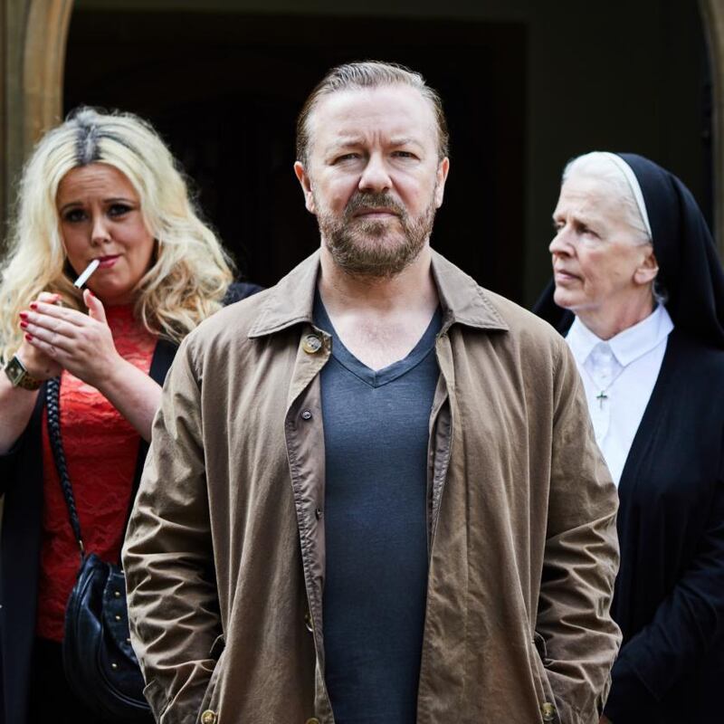 Ricky Gervais in his Netflix series After Life. Photograph: Netflix