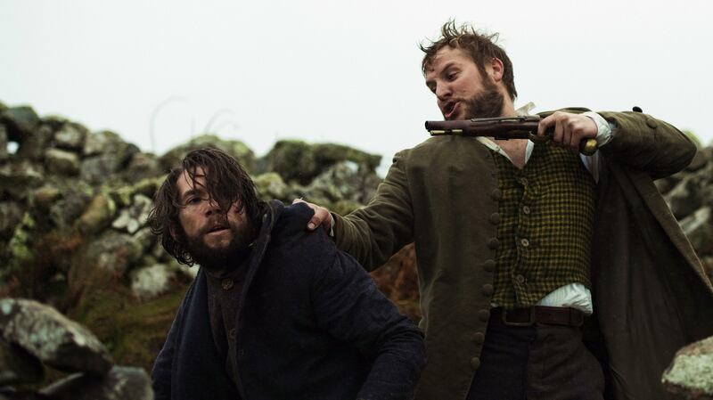 Peter Coonan and Dónall Ó Héalai in Arracht