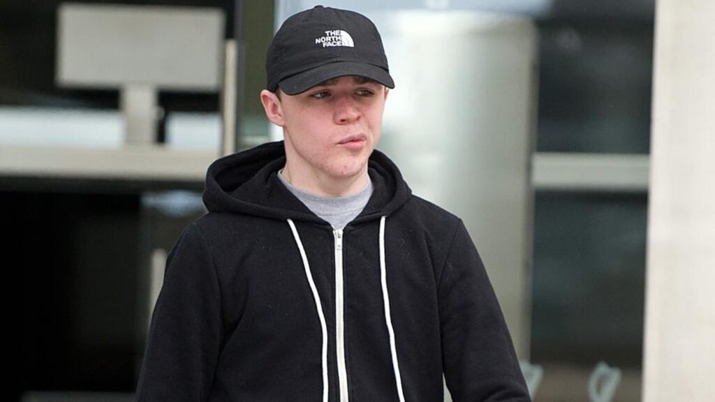 Leroy Harris (21) of Mariner’s Port, Dublin is charged with unlawful possession of cannabis. Photograph: Courts Collins