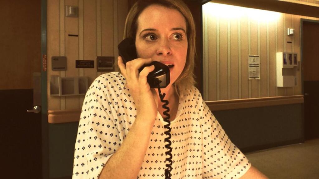 Gaslight phantom: Claire Foy as Sawyer Valentini in  'Unsane'