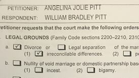 Angelina Jolie and Brad Pitt will be busy splitting $400m fortune