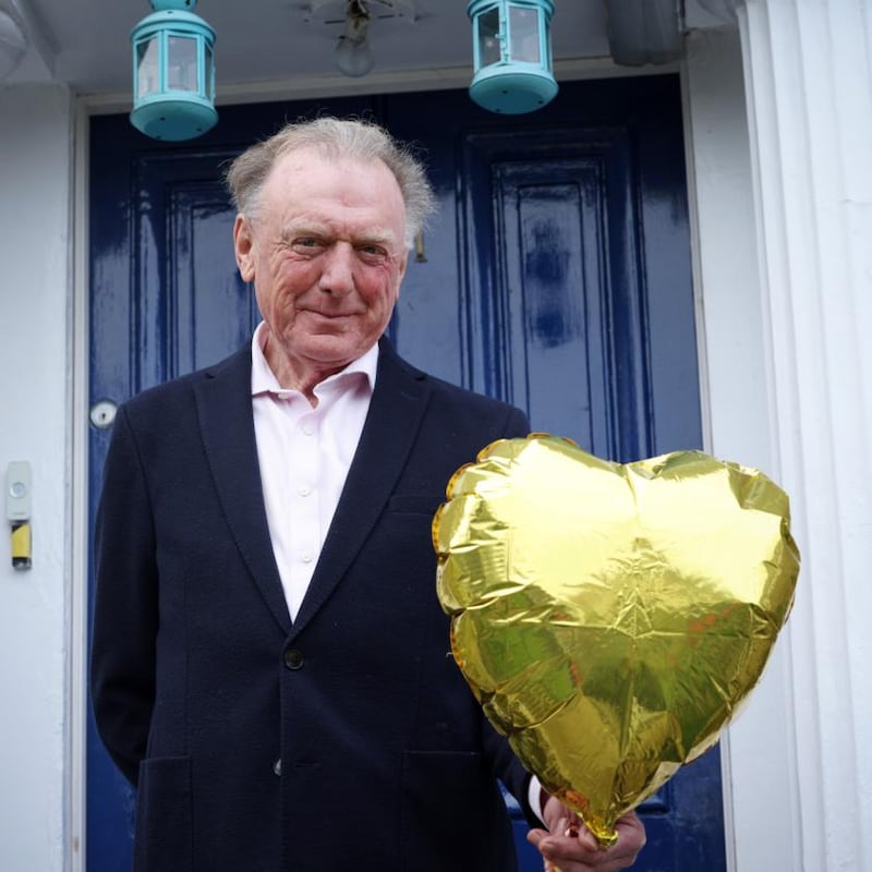 JC O’Mahony: ‘Love can strike literally anywhere.’ Photograph: Laura Hutton