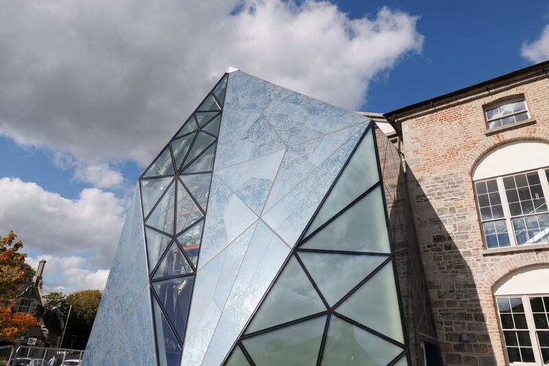 A new glass extension at the Shackleton Museum in Athy, Co Kildare. Photograph: Dan Dennison