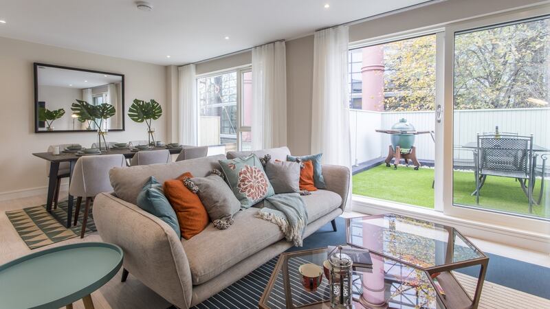 The Ropery, living room