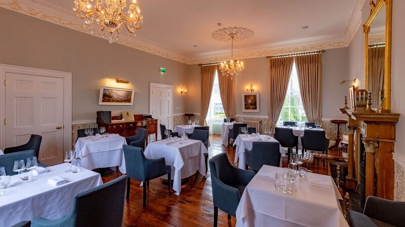 The main dining room at The Lady Anne at Creamery House, The Square, Castlecomer, Co Kilkenny.Photograph: Dylan Vaughan.