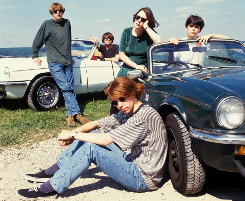 Slowdive in 1991. Photograph: AJ Barratt/Avalon/Getty