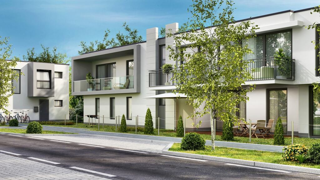 The competition brief for students is to work in groups to plan, design and market a new sustainable residential development. Photograph: iStock