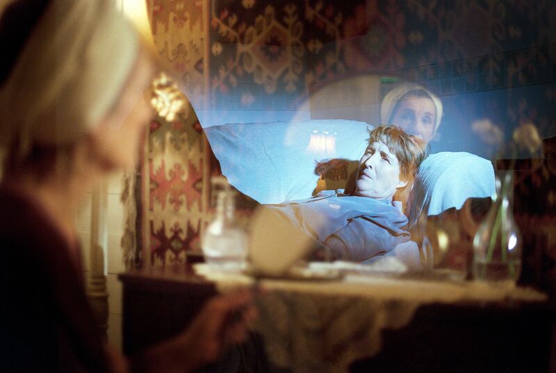 Yes: Fiona Shaw and Harriet Walter in The Molly Films. Photograph: Arthur Vickery