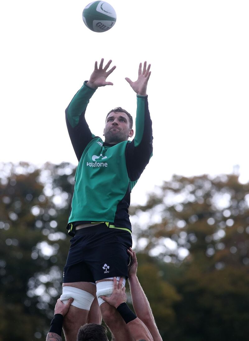 Munster’s Tadhg Beirne will line up alongside James Ryan in the secondrow against Italy. Photograph: Dan Sheridan/Inpho
