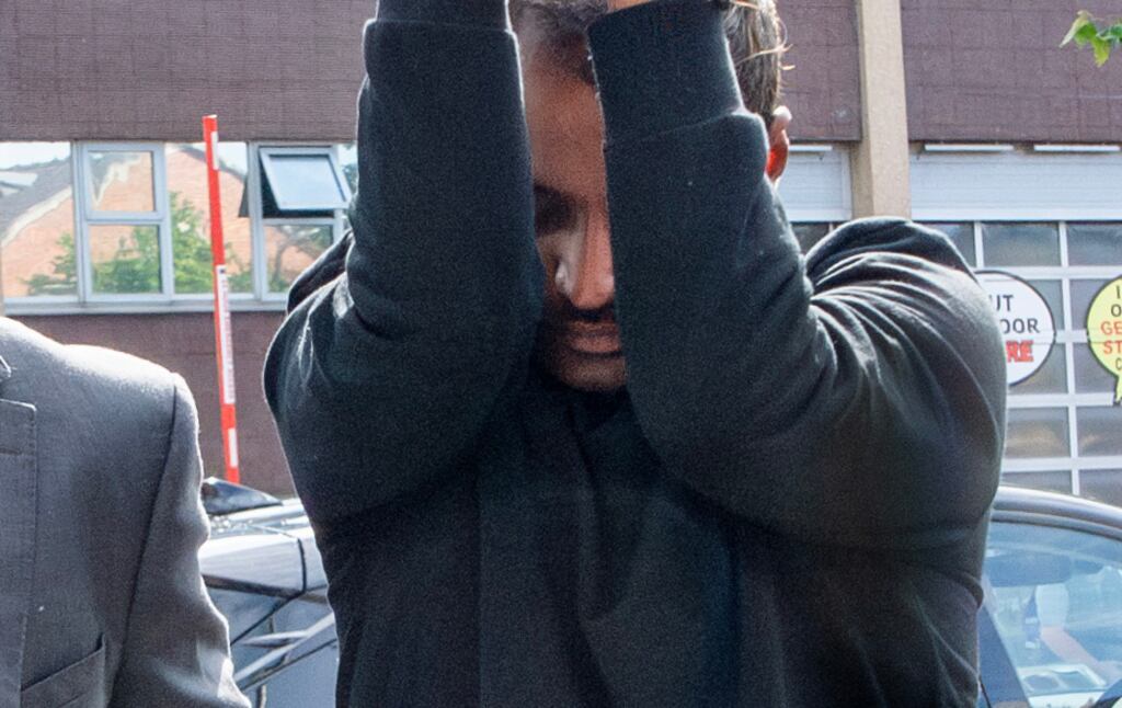 Regin Rajan showed no emotion as he was convicted. Photograph: Cork Courts Limited
