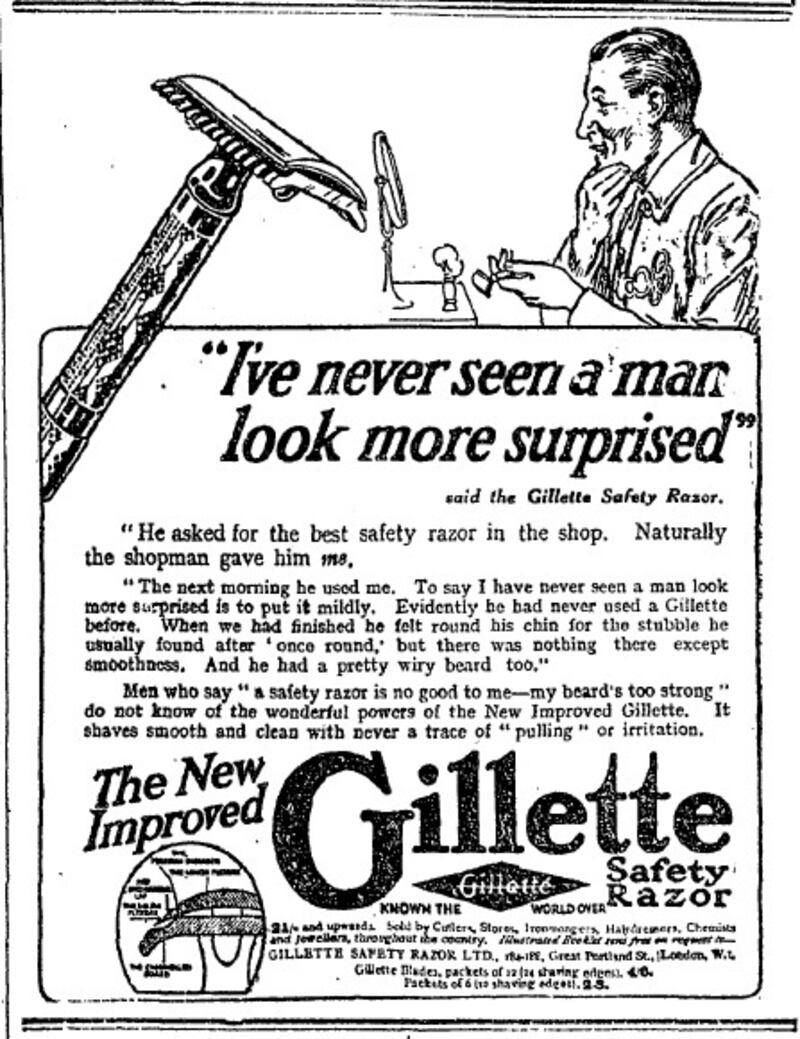 I've never seen a man look more surprised (October 3rd, 1922)