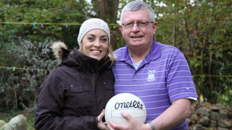 "Operation Transformation" presenter Kathryn Thomas with Paudie O’ Mahoney.