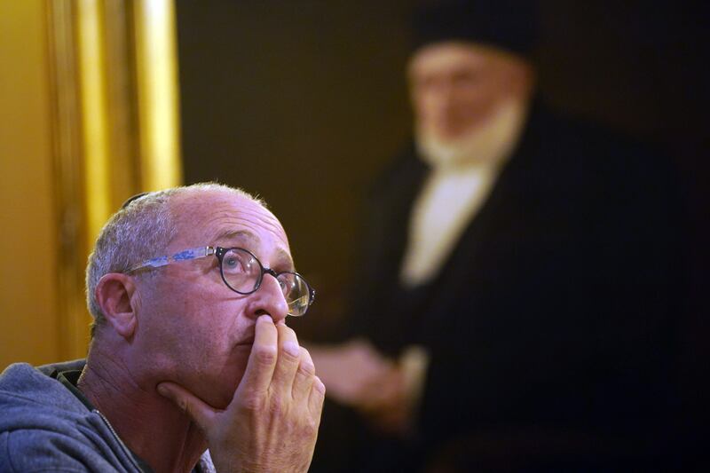 British-Israeli David Barr whose sister-in-law Naomi was murdered by Hamas regards Varadkar’s comments as symptomatic of anti-Israel feeling. Photograph: Victoria Jones/PA