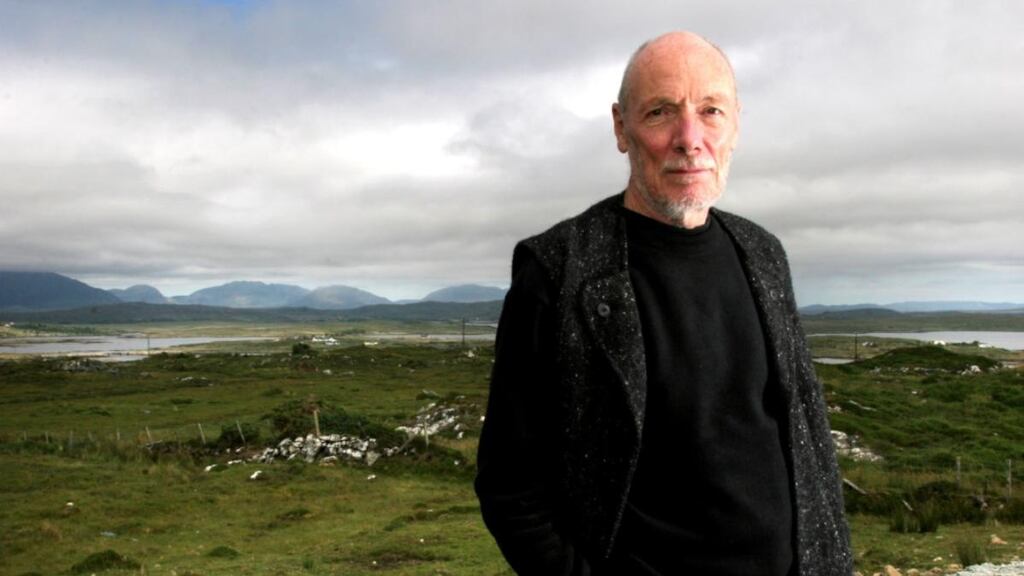 The late Tim Robinson photographed near Roundstone in Connemara. Robinson ‘became a victim of Covid-19 at the very time when the Covid crisis emphatically underlined the importance of his work and mission’. Photograph: Brian Farrell