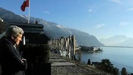 Media circus replaces jazz as Syrian peace talks caravan rolls into Montreux