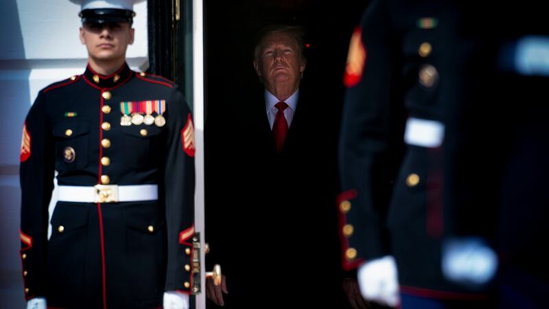 US president Donald Trump: the House of Representatives is turning up the heat on him. Photograph: Doug Mills/New York Times