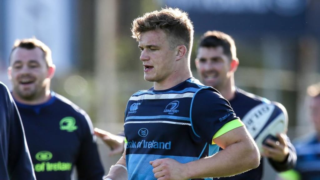 Leinster’s Josh van der Flier and Barry Daly could be out until the new year. Photo: Gary Carr/Inpho