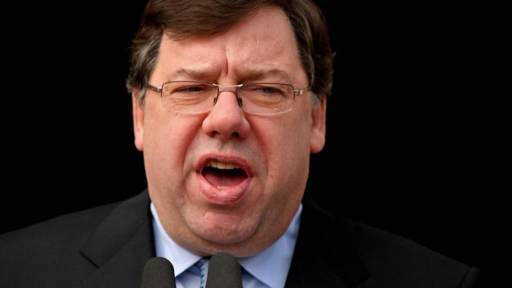 Then taoiseach Brian Cowen had said that while Nama would acquire loans from the banks at a discount, the developers would still have to pay back the full amount. Photograph: Julien Behal/PA Wire