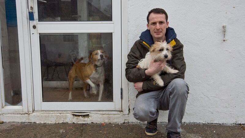 Dan Donoher photographed at Kildare Animal Foundation. Photograph: Brenda Fitzsimons