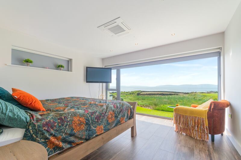 All six bedrooms have lovely views
