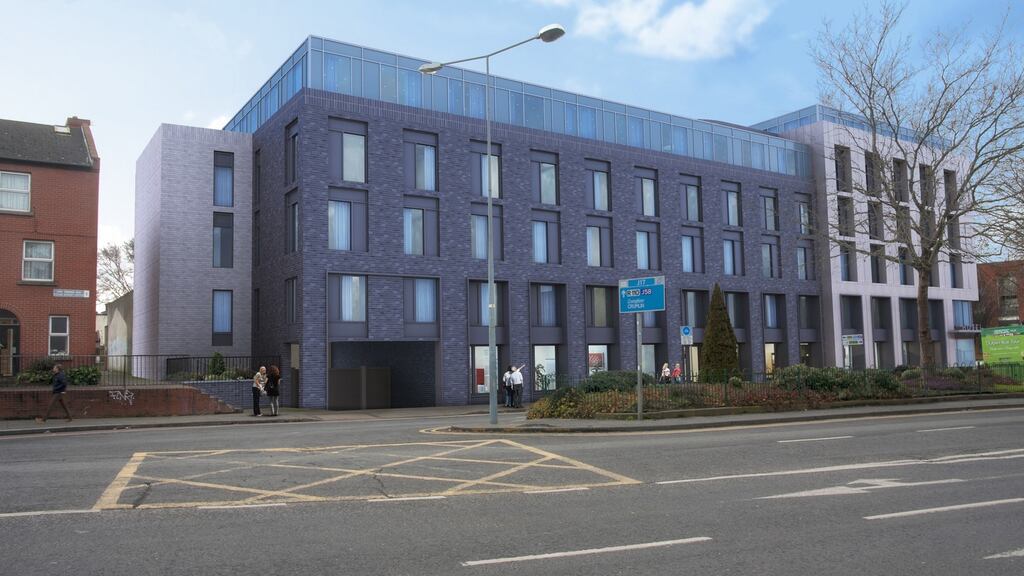 The site is at the junction of New Street South and Kevin Street Upper, about 600 metres from St Stephen’s Green