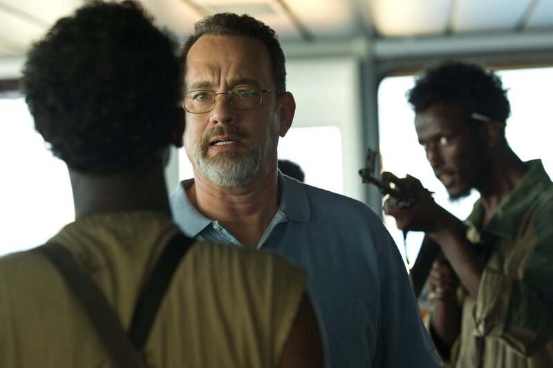 Tom Hanks in the film Captain Phillips. Photograph: AP