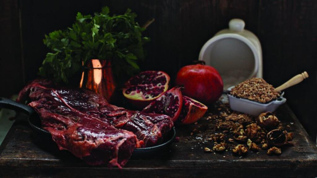 Irish cows are grass-fed which means their beef is as lean as a skinless chicken breast. Photograph: Joanne Murphy