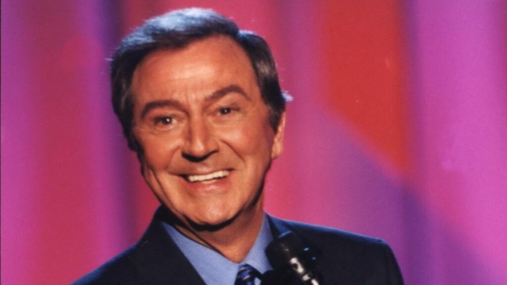 In 2011, Des O’Connor made his West End musical debut in Dreamboats and Petticoats, and joked: ‘I’m hoping to win a most promising newcomer award.’ Photograph: REX/Shutterstock