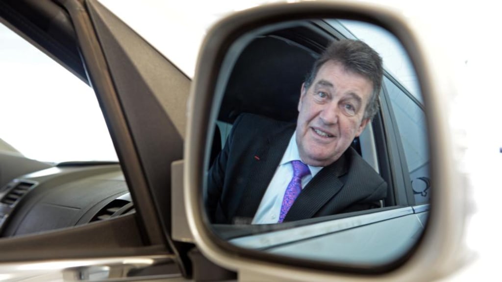 “I’m not looking beyond the next 12 months. I’d like to be able to say we helped get Ssangyong off the ground and helped move it forward.” Bill Cullen in his new showroom on the Naas Road. Photograph: Eric Luke