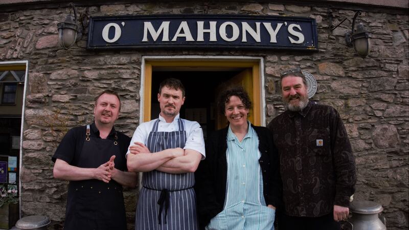 John Coleman, Sean Moran, Máire O'Mahony and Victor Murphy, O’Mahony’s of Watergrasshill