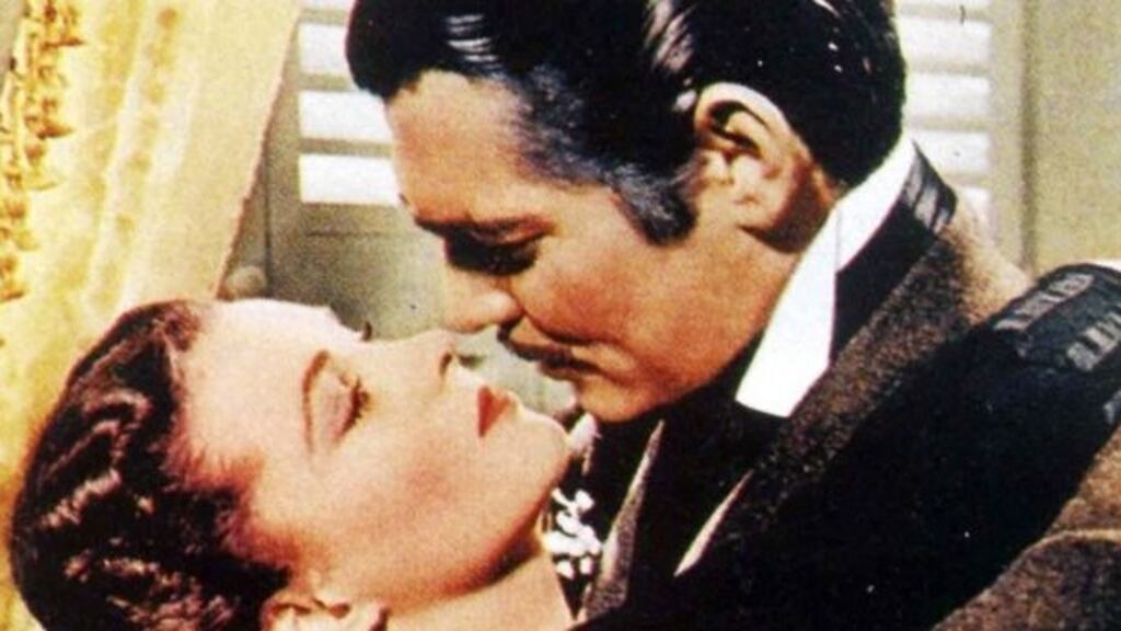 Vivien Leigh and Clark Gable in the 1939 movie ‘Gone with the Wind’